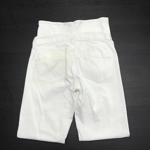 💙👖NICE J CREW MATCHSTICK👖💙26 1/2 30.5 OFFWHITE - Picture 3 of 8